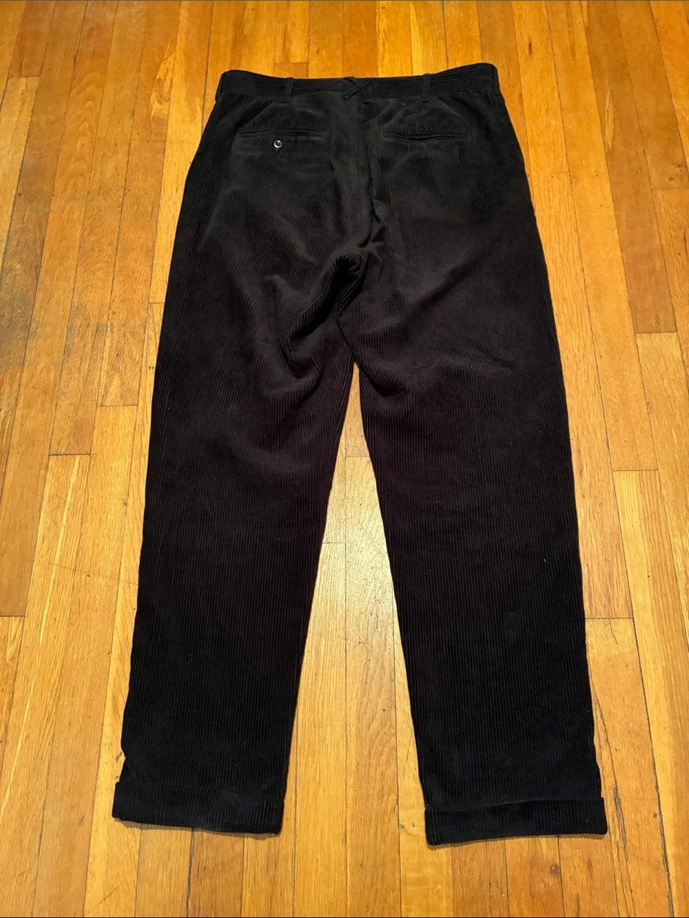 Alex Mill Heavyweight Corduroy Pants in Black, Men’s size 32L / 32x32